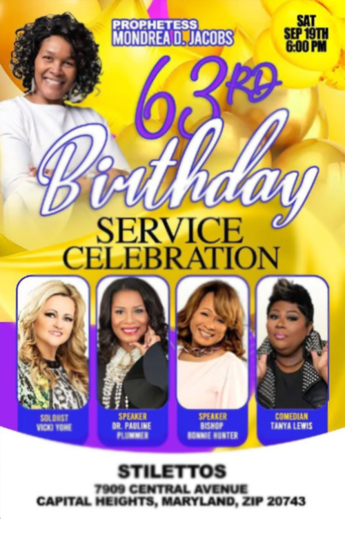 Prophetess Mondrea D. Jacobs